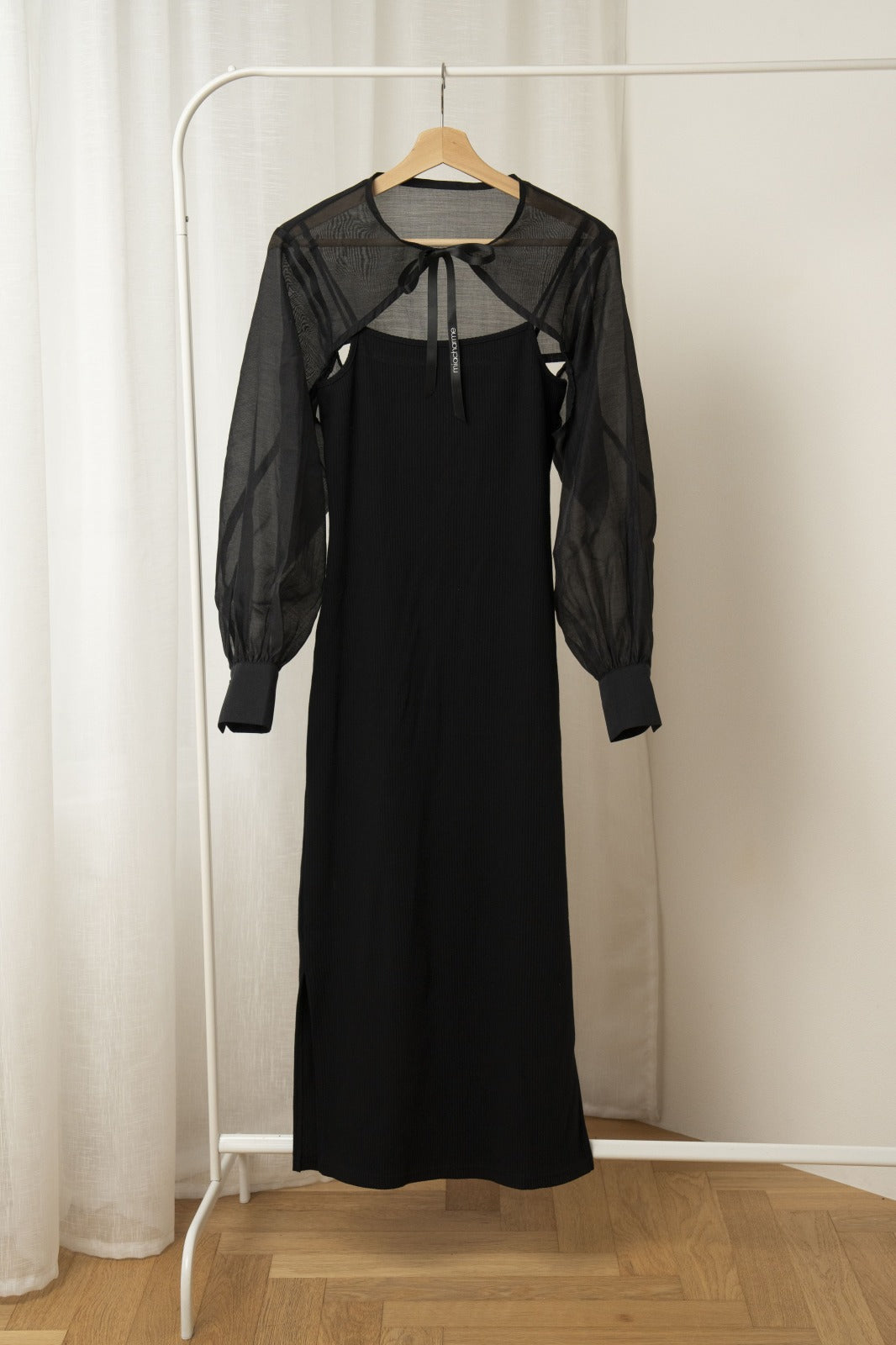 シアーリボンキャミソールワンピース – miacharme